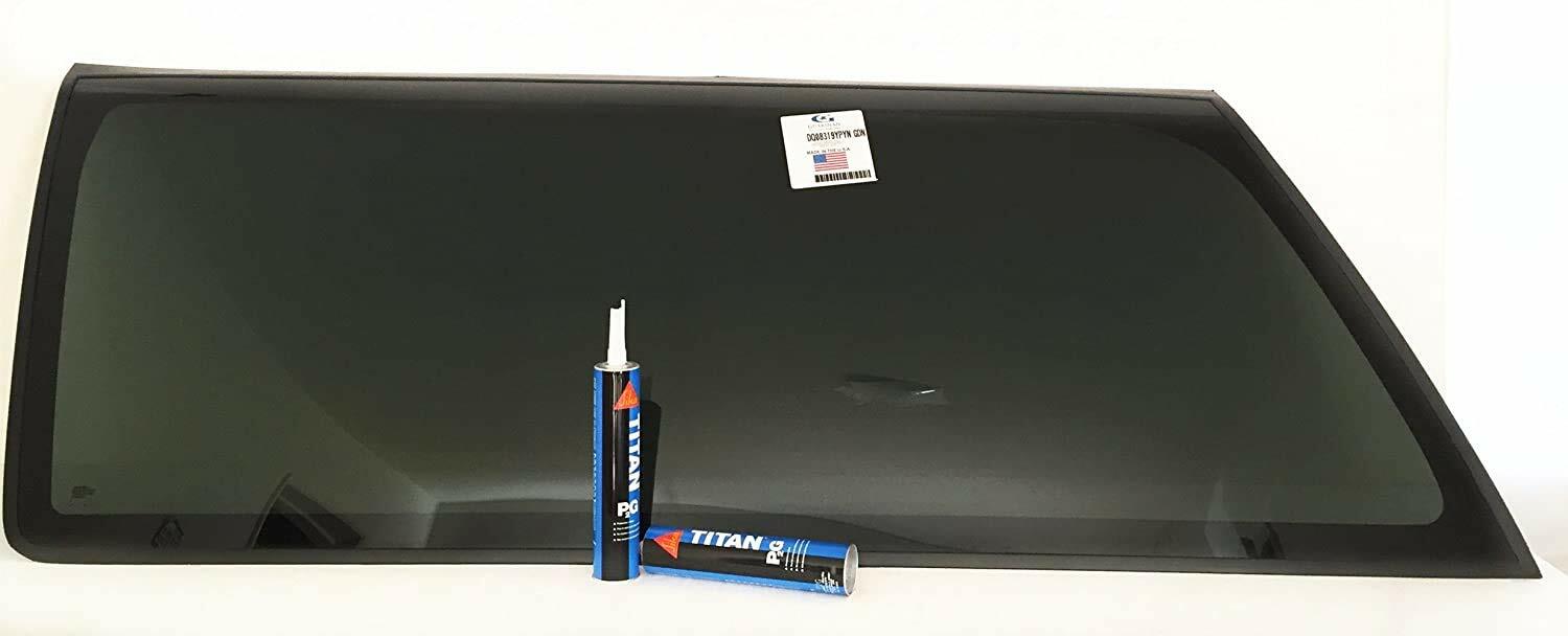 OEM Driver Left Side Rear Quarter Window Quarter Glass Compatible with Chevrolet Blazer 1993-1994/Chevrolet Tahoe&GMC Yukon 1993-1999 2 Door Models