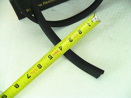 Flexline Windshield Auto Glass Universal Molding Flexible Trim Rubber 16mm 100FT UM1613BR