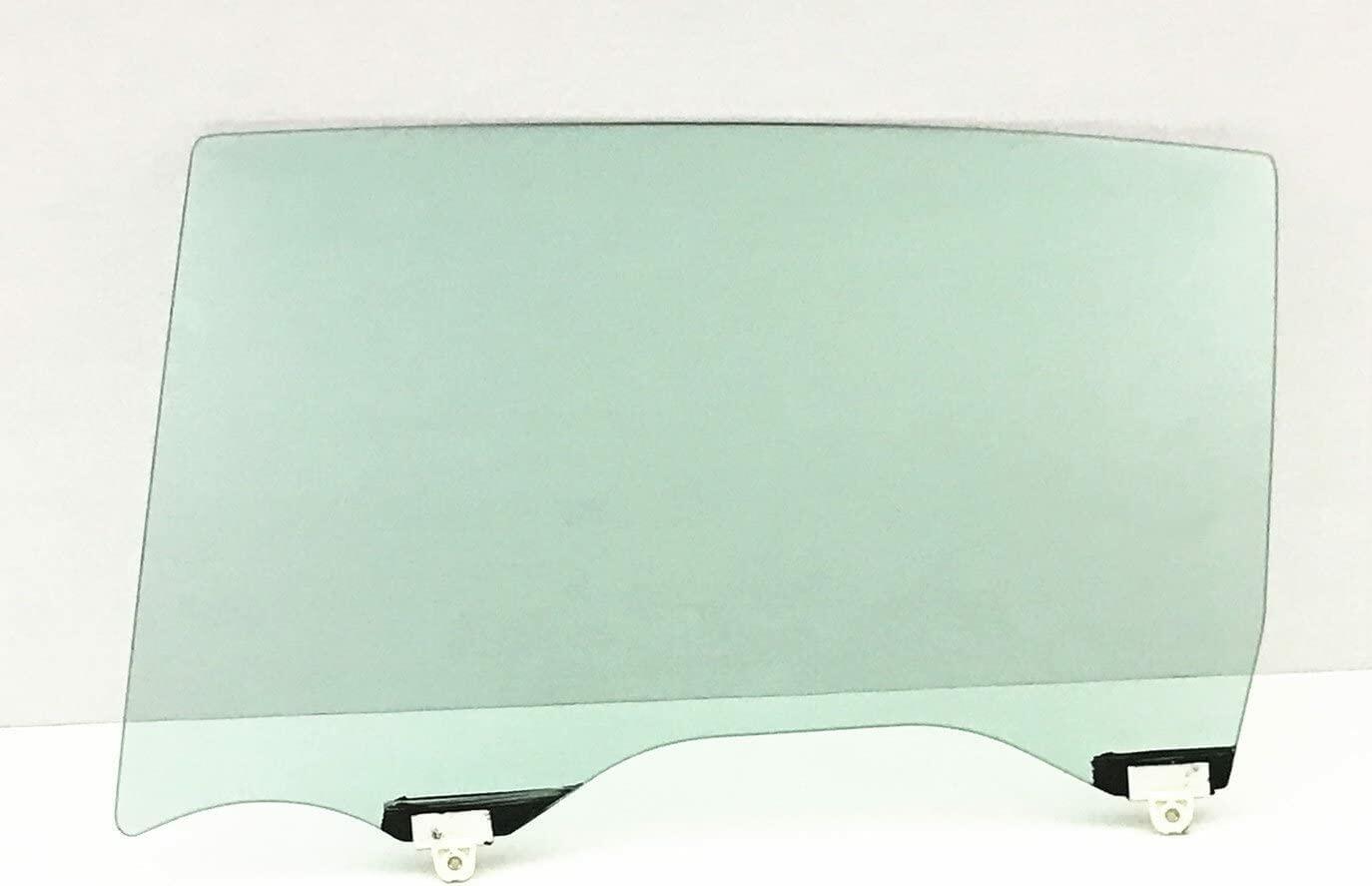 Driver Left Side Rear Door Window Door Glass Compatible with Nissan Maxima 2016-2018 Model