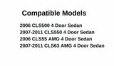 Passenger Right Side Front Door Window Door Glass Compatible with Mercedes Benz CLS500 / CLS550 / CLS55 AMG / CLS63 AMG 2006-2011 Models