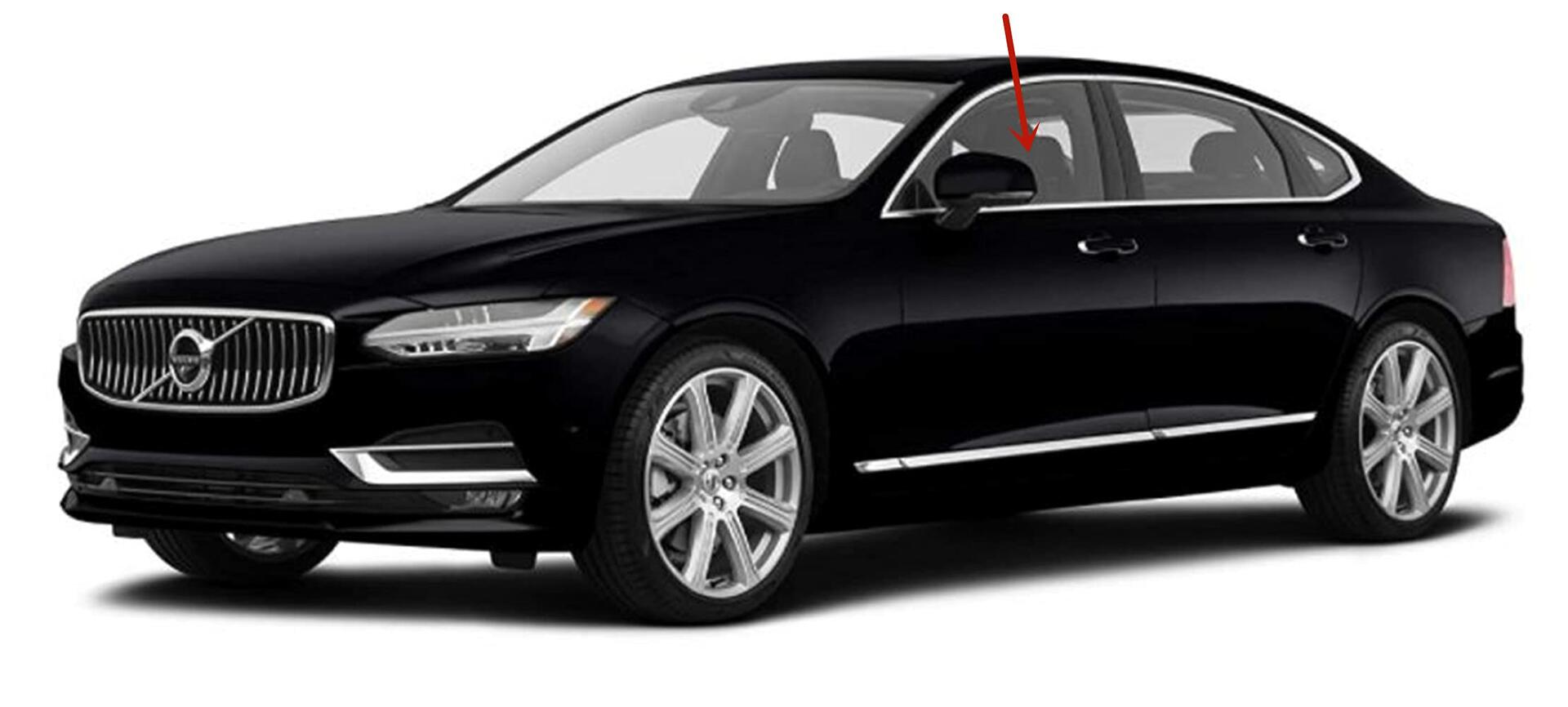 Laminated Driver Left Side Front Door Window Door Glass Compatible with Volvo V90 S90 2017-2026 Models