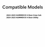 Tempered Passenger Right Side Front Door Window Door Glass Compatible with GMC HUMMER EV Pickup & SUV 2022-2025 Models