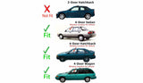 Driver Left Side Front Door Window Door Glass Compatible with Mercury Tracer/Ford Escort 1994-1996 4 Door Models