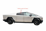 Laminated Passenger Right Side Rear Door Window Door Glass Compatible with Tesla Cybertruck 2024-2025 Models