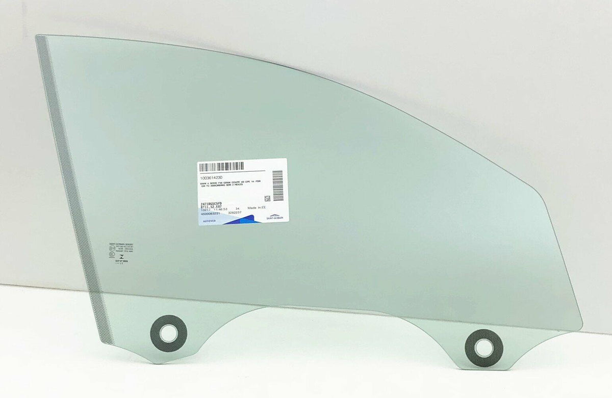 OEM Passenger Right Side Front Door Window Door Glass Compatible with BMW 428i Gran Coupe / 430i Gran Coupe / 435i Gran Coupe / 440i Gran Coupe 2015-2020 Models