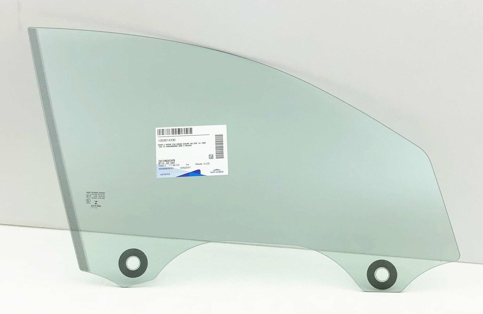 OEM Passenger Right Side Front Door Window Door Glass Compatible with BMW 428i Gran Coupe / 430i Gran Coupe / 435i Gran Coupe / 440i Gran Coupe 2015-2020 Models