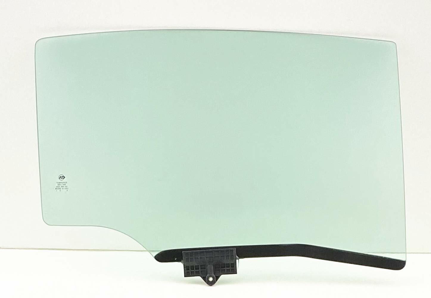 Passenger Right Side Rear Door Window Door Glass Compatible with Kia Cadenza 2014-2016 Models