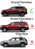 OE Platinum Moulding W/ Antenna Style Privacy Driver Left Side Quarter Window Glass Compatible with Jeep Grand Cherokee 2017-2021 / Grand Cherokee WK 2022 Models (Not For Cherokee or Grand Cherokee L)