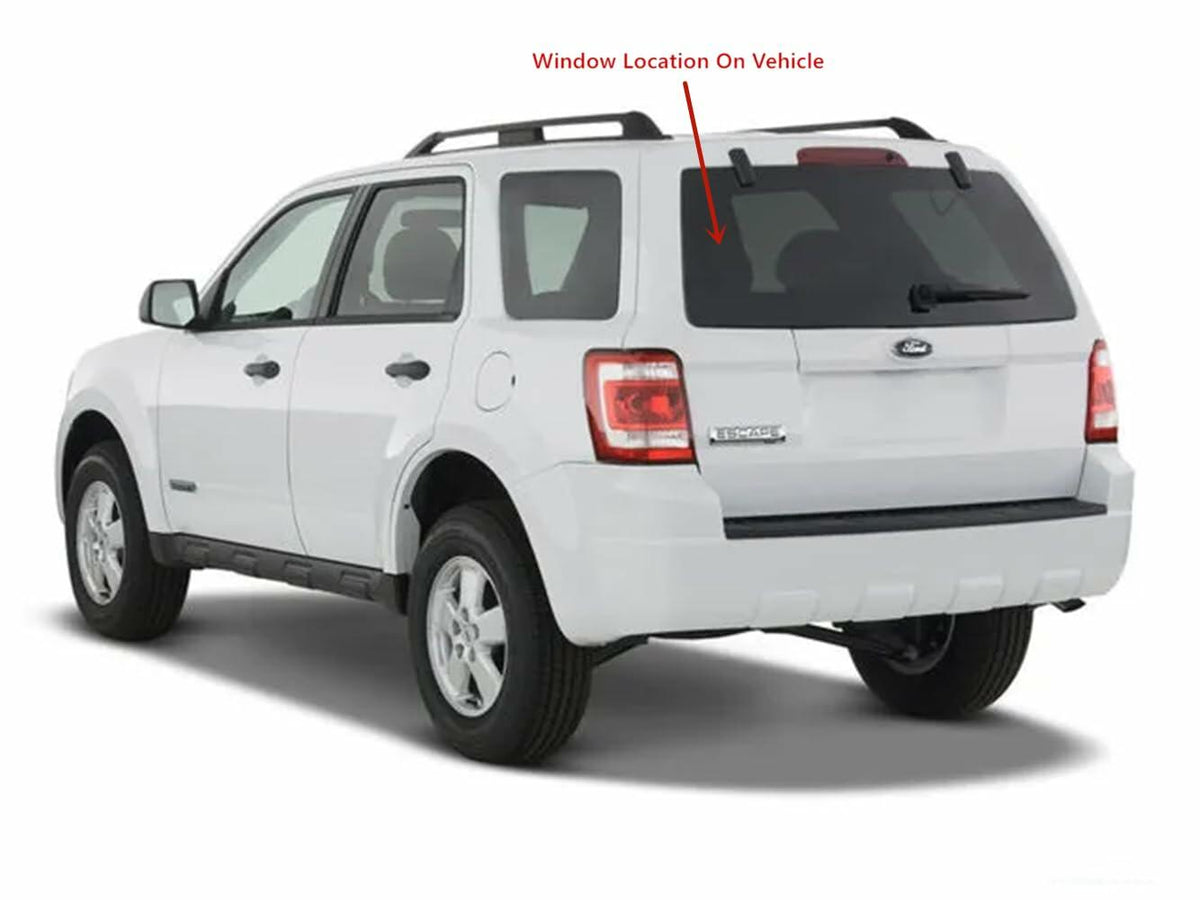 OE Heated Back Tailgate Window Back Glass Compatible with Ford Escape/Mercury Mariner/Mazda Tribute 2008-2012 Models