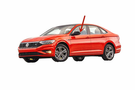 Driver Left Side Front Door Window Door Glass Compatible with Volkswagen Jetta 4 Door Sedan 2019-2026 Models
