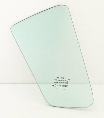 Passenger Right Side Rear Vent Window Vent Glass Compatible with Mazda 3 4 Door Sedan 2004-2009 Models