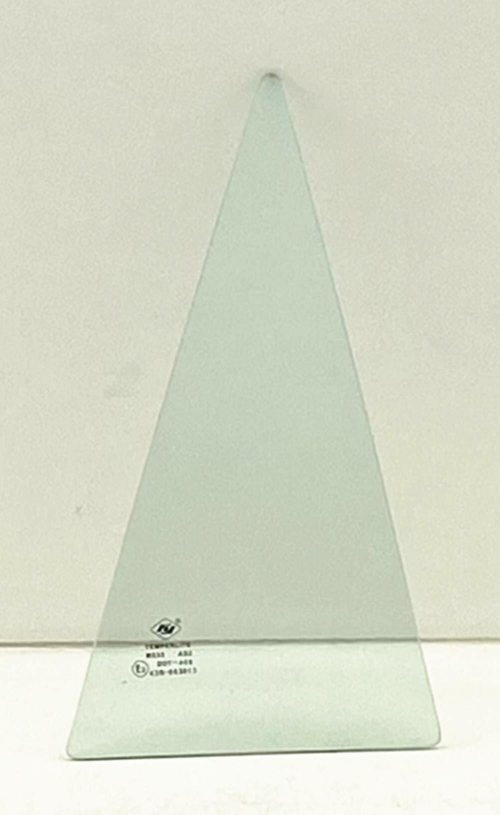 Passenger Right Side Rear Vent Window Vent Glass Compatible with Toyota Corolla 4 Door Wagon 1993-1996 Models