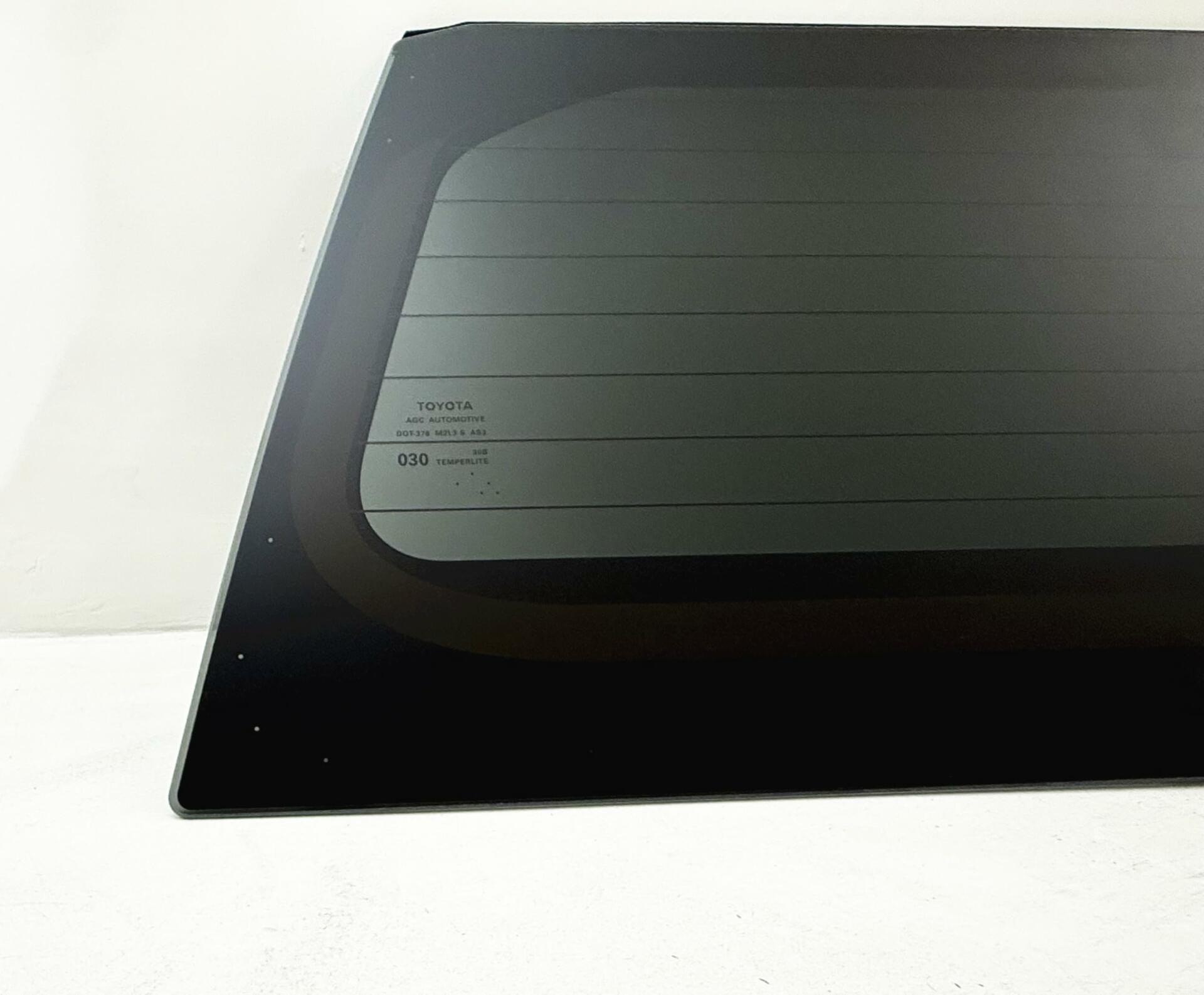 OEM Heated Privacy Stationary Rear Window Back Glass Compatible with Toyota Tacoma 2024-2025 Pickup