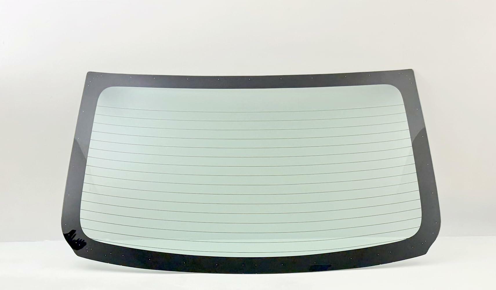 Back Tailgate Window Heated Back Glass Compatible with Mitsubishi Mirage G4 4 Door Sedan 2017-2024 Models