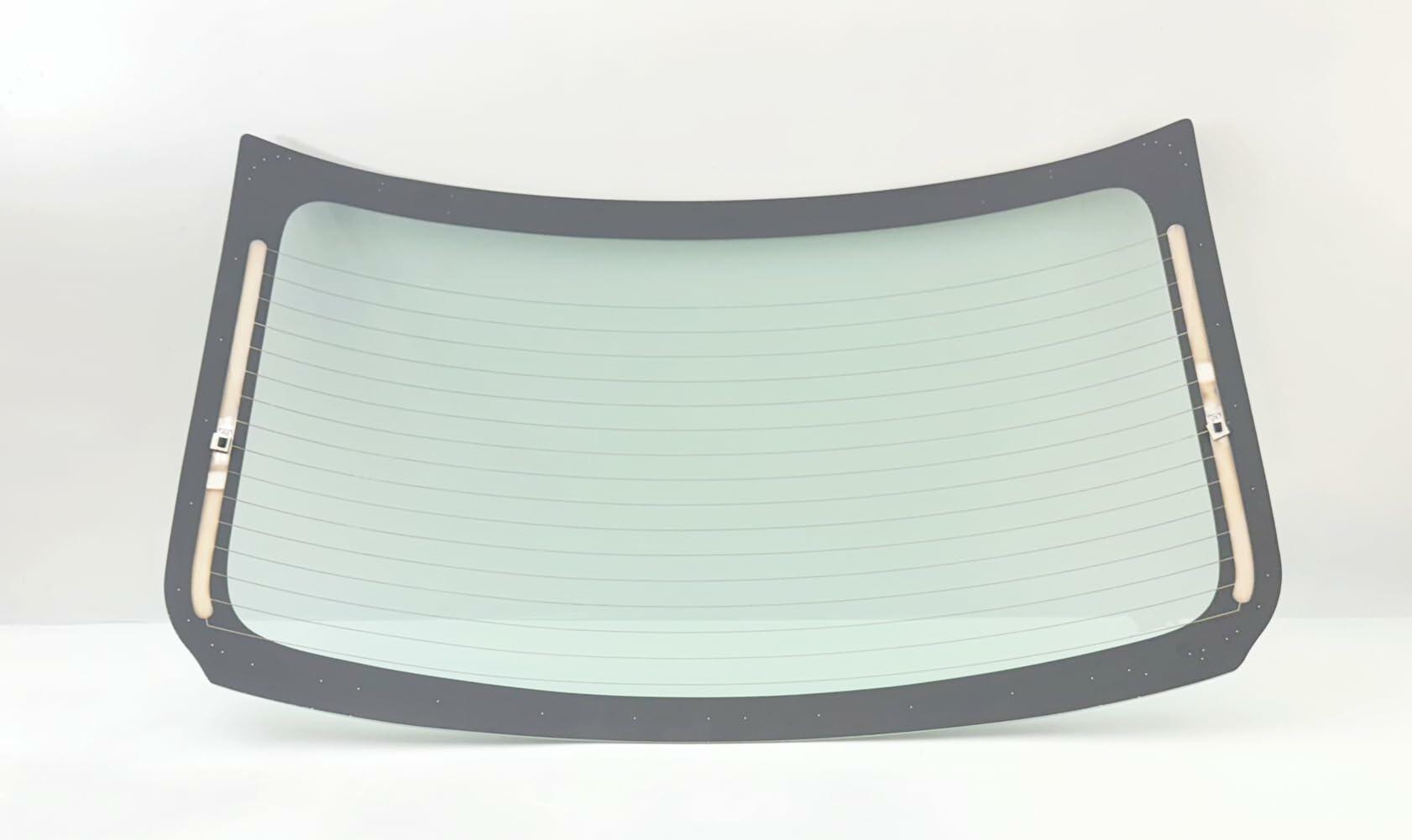Back Tailgate Window Heated Back Glass Compatible with Mitsubishi Mirage G4 4 Door Sedan 2017-2024 Models
