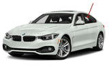 OEM Driver Left Side Rear Door Window Door Glass Compatible with BMW 428i Gran Coupe / 430i Gran Coupe / 435i Gran Coupe / 440i Gran Coupe 2015-2020 Models