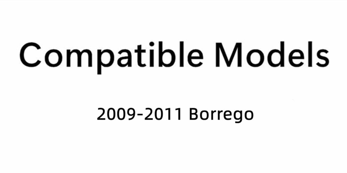 Tempered Driver Left Side Front Door Window Glass Compatible with Kia Borrego 2009-2011 Models