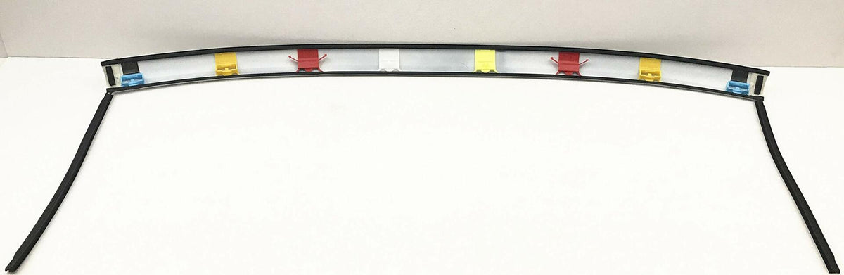 Front Windshield Molding White Color Top Pillar with Side Molding Compatible with Toyota FJ Cruiser 2007-2014 Models