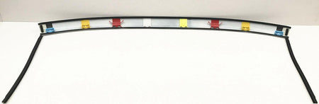 Front Windshield Molding White Color Top Pillar with Side Molding Compatible with Toyota FJ Cruiser 2007-2014 Models