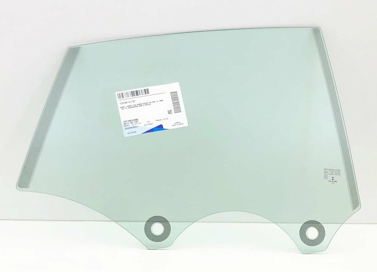 OEM Passenger Right Side Rear Door Window Door Glass Compatible with BMW 428i Gran Coupe / 430i Gran Coupe / 435i Gran Coupe / 440i Gran Coupe 2015-2020 Models