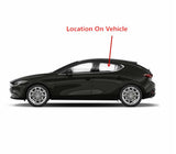 Driver Left Side Rear Door Window Door Glass Compatible with Mazda 3 4-Door Hatchback 2019-2026 Models