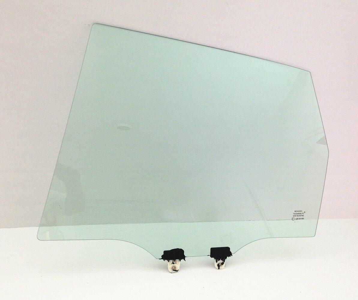 Driver Left Side Rear Door Window Door Glass Compatible with Mitsubishi Lancer 4 Door Sedan 2002-2007 Models