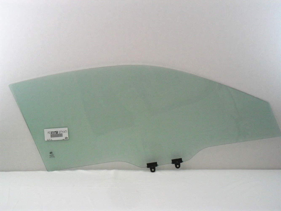 Passenger Right Side Door Window Door Glass Compatible with Honda Civic 2 Door Coupe 2001-2005 Models