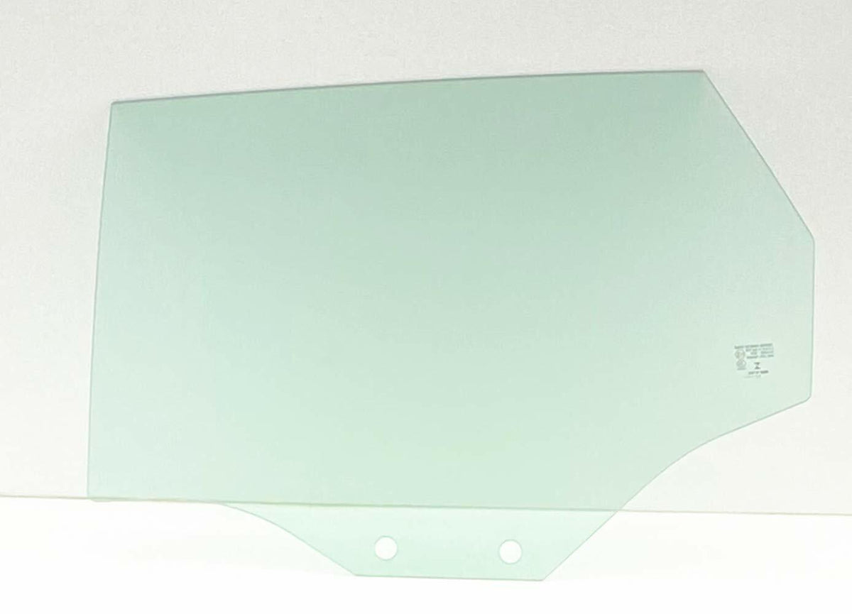 Driver Left Side Rear Door Window Door Glass Compatible with Audi A3 4Dr Hatchback 2005-2013 Models