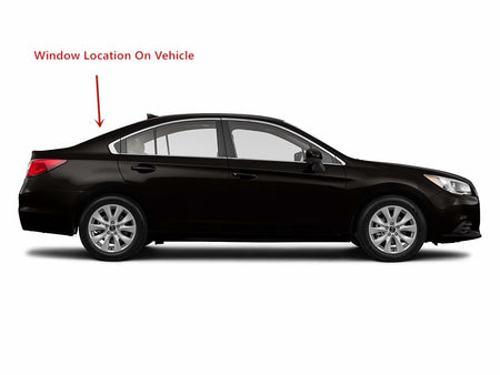 Heated Back Window Back Glass Compatible with Subaru Legacy 2015-2019 Models