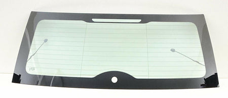 Heated Back Window Back Glass with 2 Connector Leads Compatible with Mini Cooper 2 Door Hatchback 2010-2015 Models