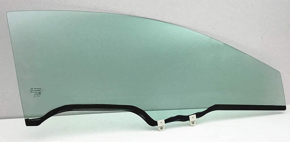 NAGD Passenger Right Side Door Window Glass for Honda Civic 2 Door Coupe 2006-2011 Models (Smoked, Tempered Glass)