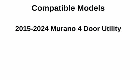Heated Back Tailgate Window Back Glass Compatible with Nissan Murano 2015-2024 Models