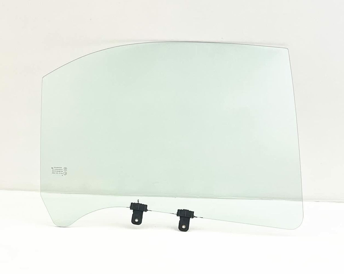 Tempered Passenger Right Side Rear Door Window Door Glass Compatible with Hyundai Elantra 1996-2000 Models