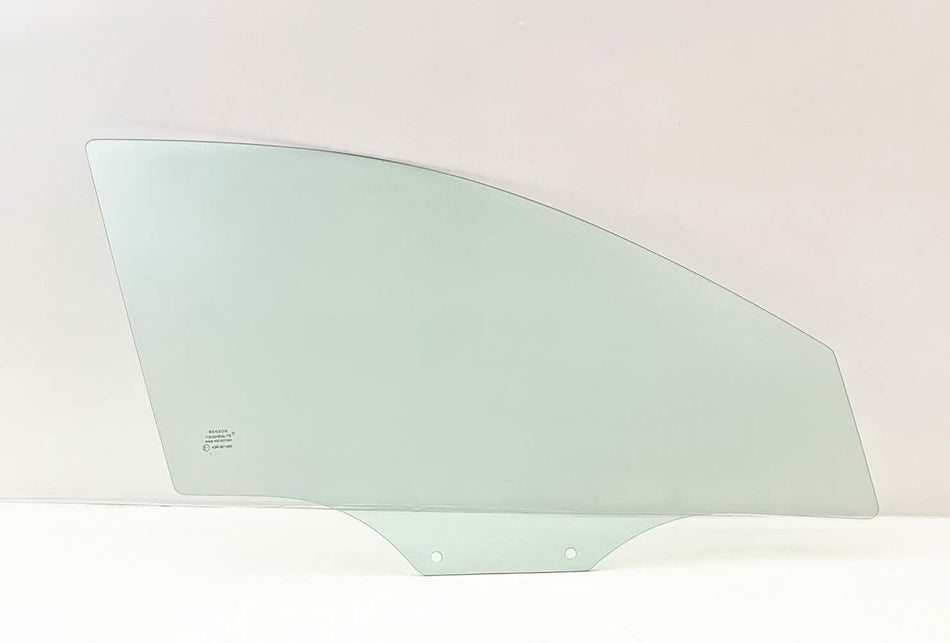 Tempered Passenger Right Side Front Door Window Door Glass Compatible with Suzuki Forenza 4 Door Sedan 2004-2010 Models