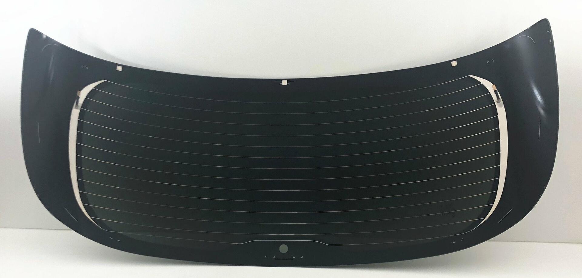 Heated Back Tailgate Window Back Glass Compatible with Hyundai Santa Fe 2013-2018 Models/ Santa Fe XL 2019 Models