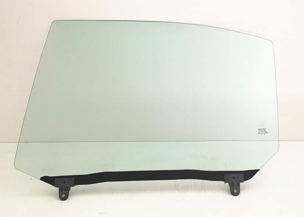 Driver Left Side Rear Door Window Door Glass Compatible with Hyundai Elantra 4 Door Sedan 2001-2006 Models
