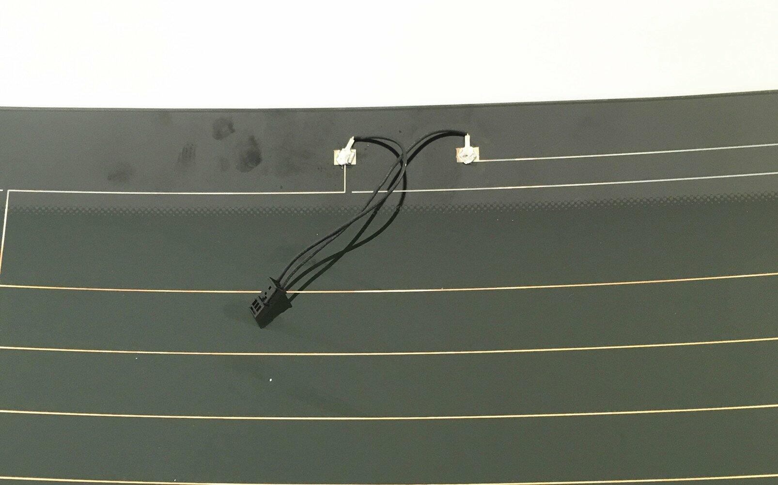 Heated Back Tailgate Window Back Glass Compatible with BMW X5 2014-2018 Models/ X5 Hybrid 2016-2018 Models