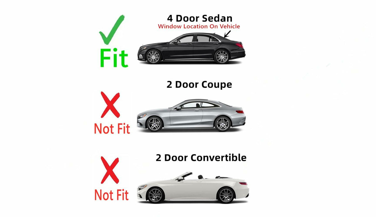 Heated Laminated Back Window Back Glass Compatible with Mercedes Benz S400 S450 S550 S560 S600 S63AMG S65AMG 4 Door Sedan 2014-2020 Models