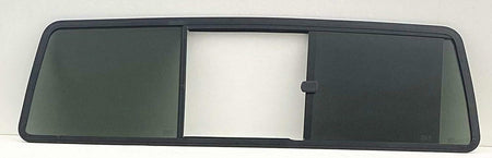 Rear Sliding Window Glass 3 Panel Back Slider (Gasket Not Included) Compatible with Ford F-Series Pickup Super Duty F100 F150 F250 F250HD F350 F600 F700 F800 1973-1996 Models