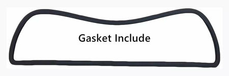 Privacy With Gasket Included Stationary Back Window Back Glass Compatible with F-Super Duty F250HD(Heavy Duty) F350 F450 1980-1997/ F100 F150 F250 1980-1996 / F600 F700 F800 1980-1999 Models Pickup