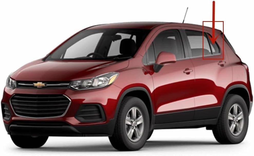 Tempered Privacy Driver Left Side Rear Vent Window Vent Glass Compatible with Chevrolet Trax 2013-2022
