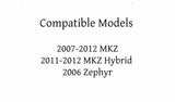 Passenger Right Side Front Door Window Door Glass Compatible with Ford Fusion/Mercury Milan 2006-2012 Models
