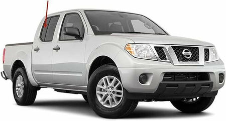 Passenger Right Side Rear Vent Window Vent Glass Compatible with Nissan Frontier 4 Door Crew Cab 2005-2021 Models
