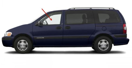 Driver Left Side Front Door Window Door Glass Compatible with Buick Terraza/Saturn Relay Mini Van 2005-2007 Models