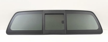 Non-Heated Manual Slider Back Window Back Glass Compatible with Nissan Frontier 2022-2025 Models