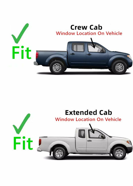 Passenger Right Side Front Door Window Door Glass Compatible with Nissan Pathfinder 2005-2012 Models/Nissan Xterra 2005-2015 Models