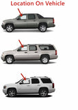 Driver Left Side Front Door Window Door Glass Compatible with Chevrolet Tahoe / Avalanche / Suburban 2007-2011 Models