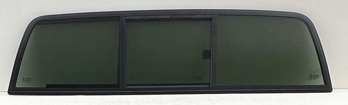 With Gasket Rear Sliding Window Glass Back Slider Complete Set Compatible with Toyota Tacoma Pickup 1995-2004 Models