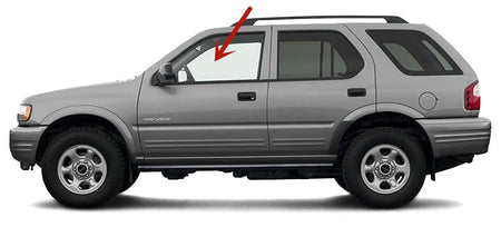 Driver Left Side Door Window Door Glass Compatible with Isuzu Rodeo Sport 2001-2004 Models /Isuzu Amigo 1998-2000 Models