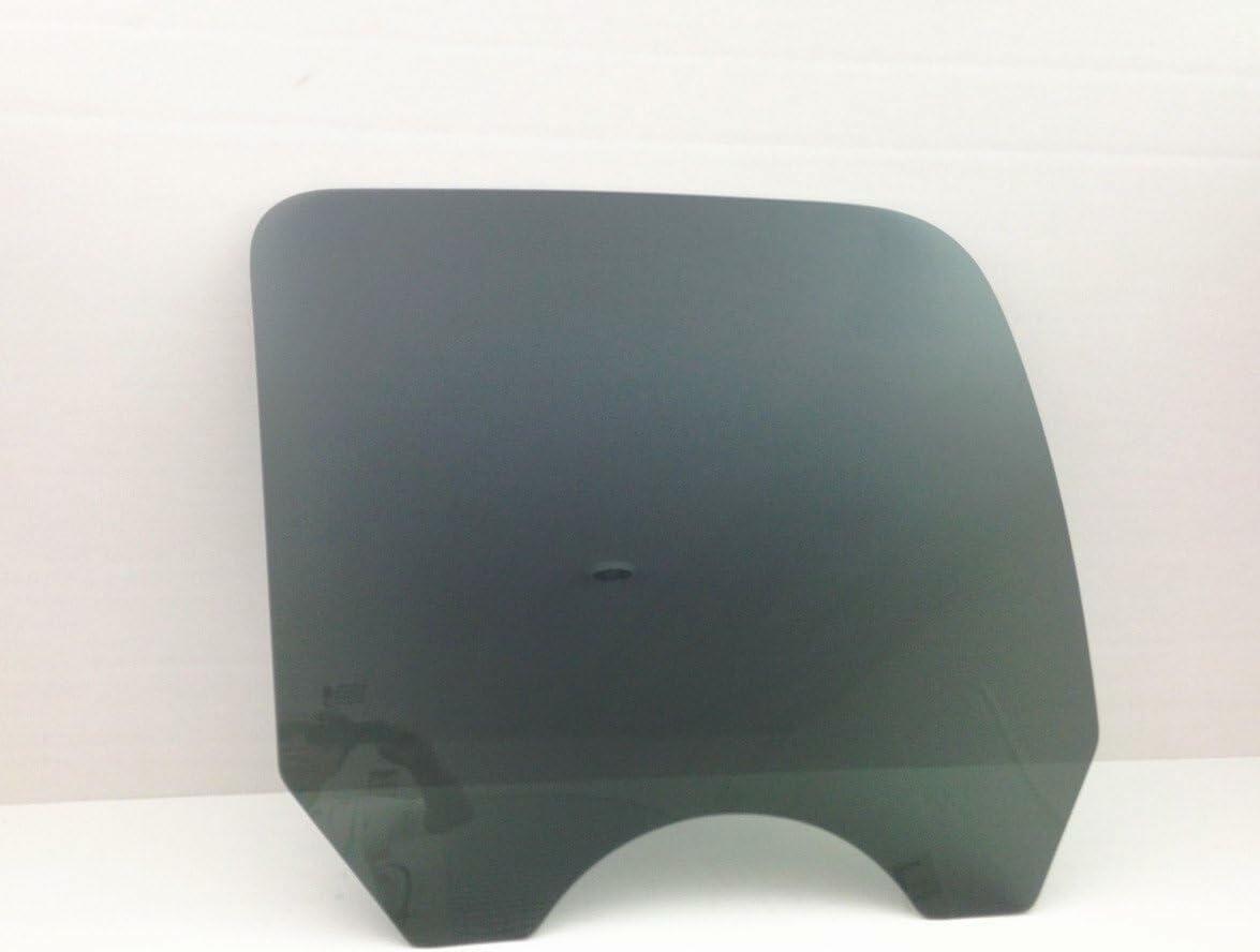 Driver Left Side Rear Door Window Glass Compatible with Chevrolet Silverado 1500 / Avalanche 2007-2013 Models & Silverado 2500 Silverado 3500 Suburban 2007-2014 4-Door Models (Not For Classic)